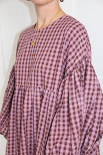 Load image into Gallery viewer, Rory Dress - violet / chestnut
