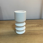 Load image into Gallery viewer, Tall White Tealight Candle Holder
