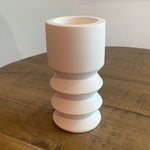 Load image into Gallery viewer, Tall White Tealight Candle Holder
