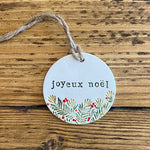 Load image into Gallery viewer, &#39;Joyeux Noel&#39; Tree Decoration
