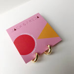 Load image into Gallery viewer, Round Chubby Hoops - Silver
