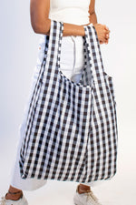 Load image into Gallery viewer, Gingham Reusable Bag - XL
