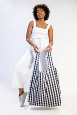 Load image into Gallery viewer, Gingham Reusable Bag - XL
