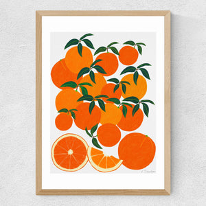 Orange Harvest Print