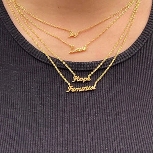 Feminist Necklace