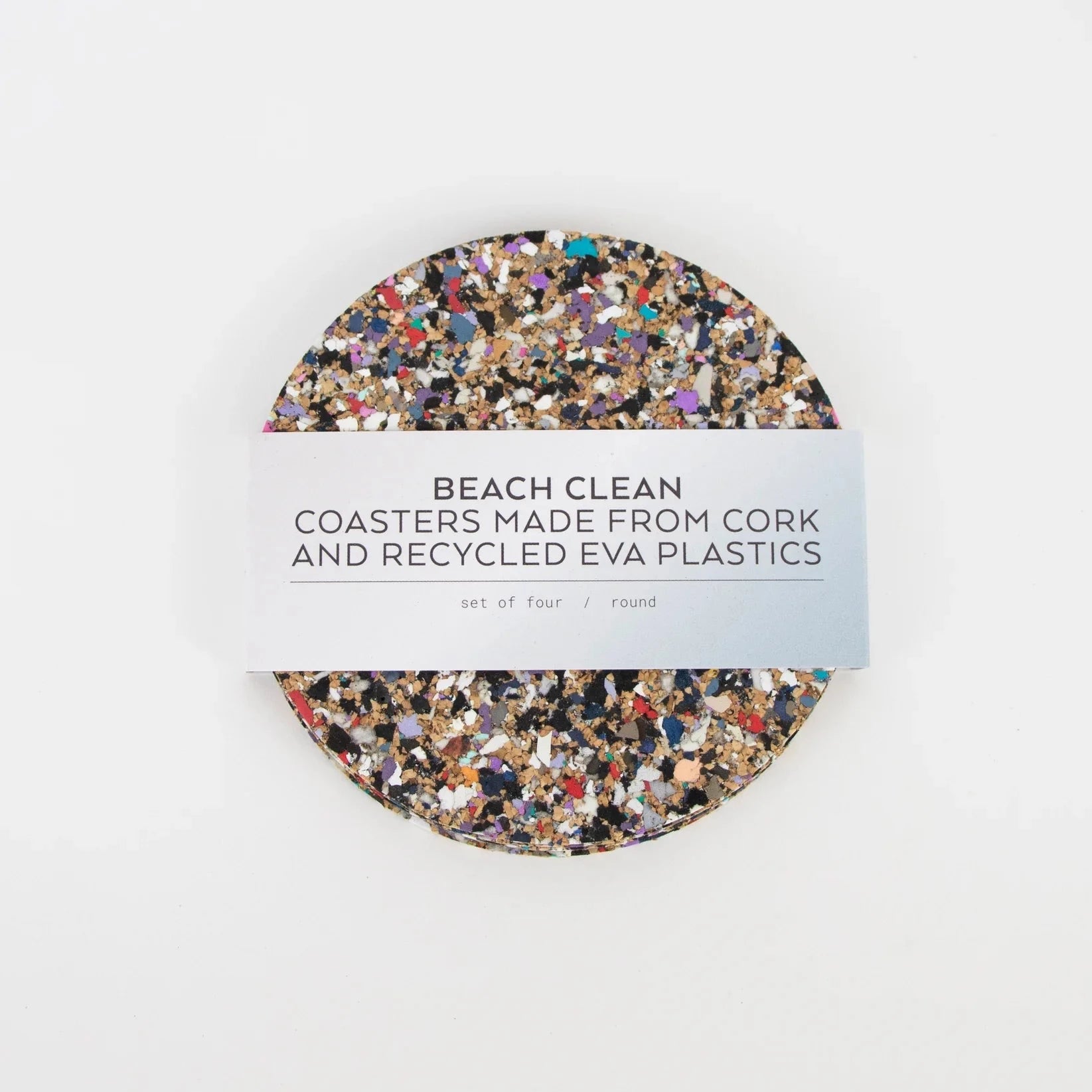 Beach Clean Coasters - Set of 4