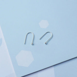 Mini Arc Earrings (silver)