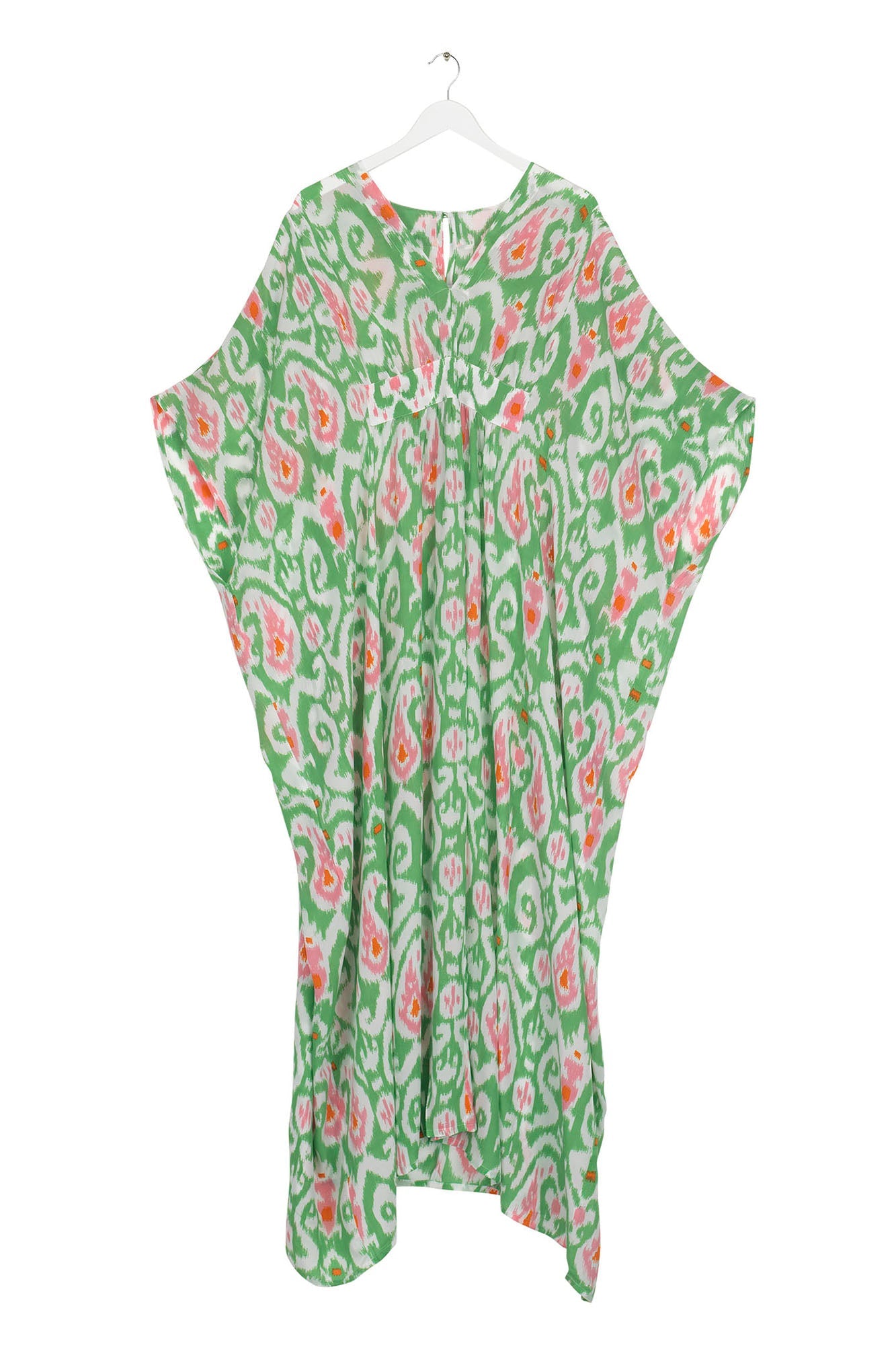 Margaux Kaftan Ikat Green