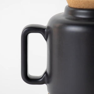 Teapot for 2 - matt black