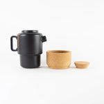 Load image into Gallery viewer, Teapot for 2 - matt black
