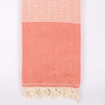 Load image into Gallery viewer, Nordic Dot Hammam Towel - Orange
