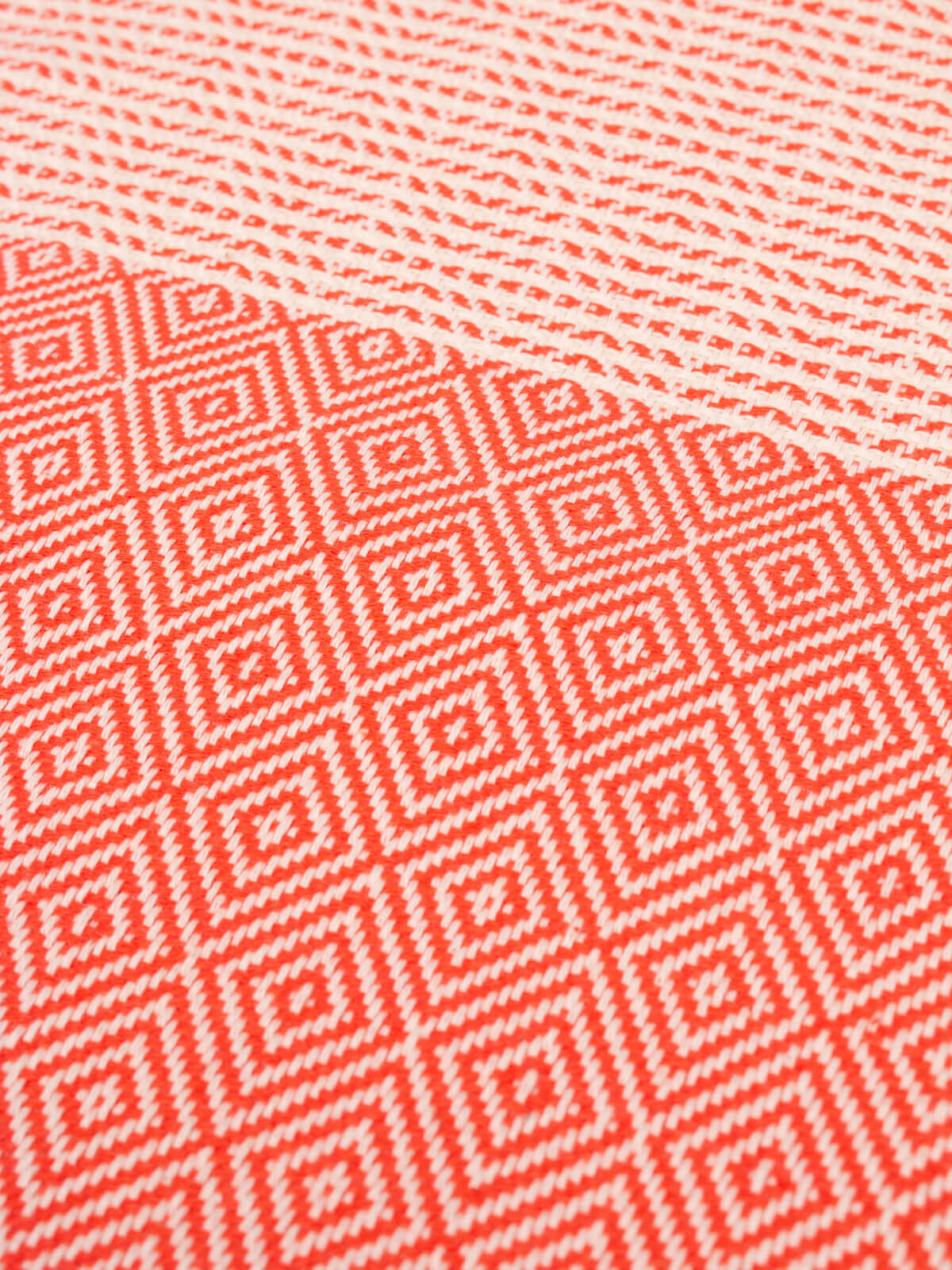 Nordic Dot Hammam Towel - Orange