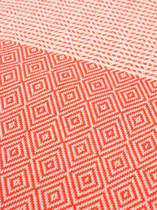 Nordic Dot Hammam Towel - Orange