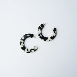 Pluma Midi Hoop Earring