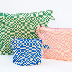 Checkerboard Pouch - small / medium / large