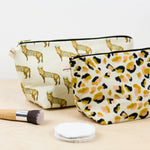 Load image into Gallery viewer, Leopard Print Cosmetic Bag
