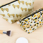 Load image into Gallery viewer, Leopard Print Cosmetic Bag
