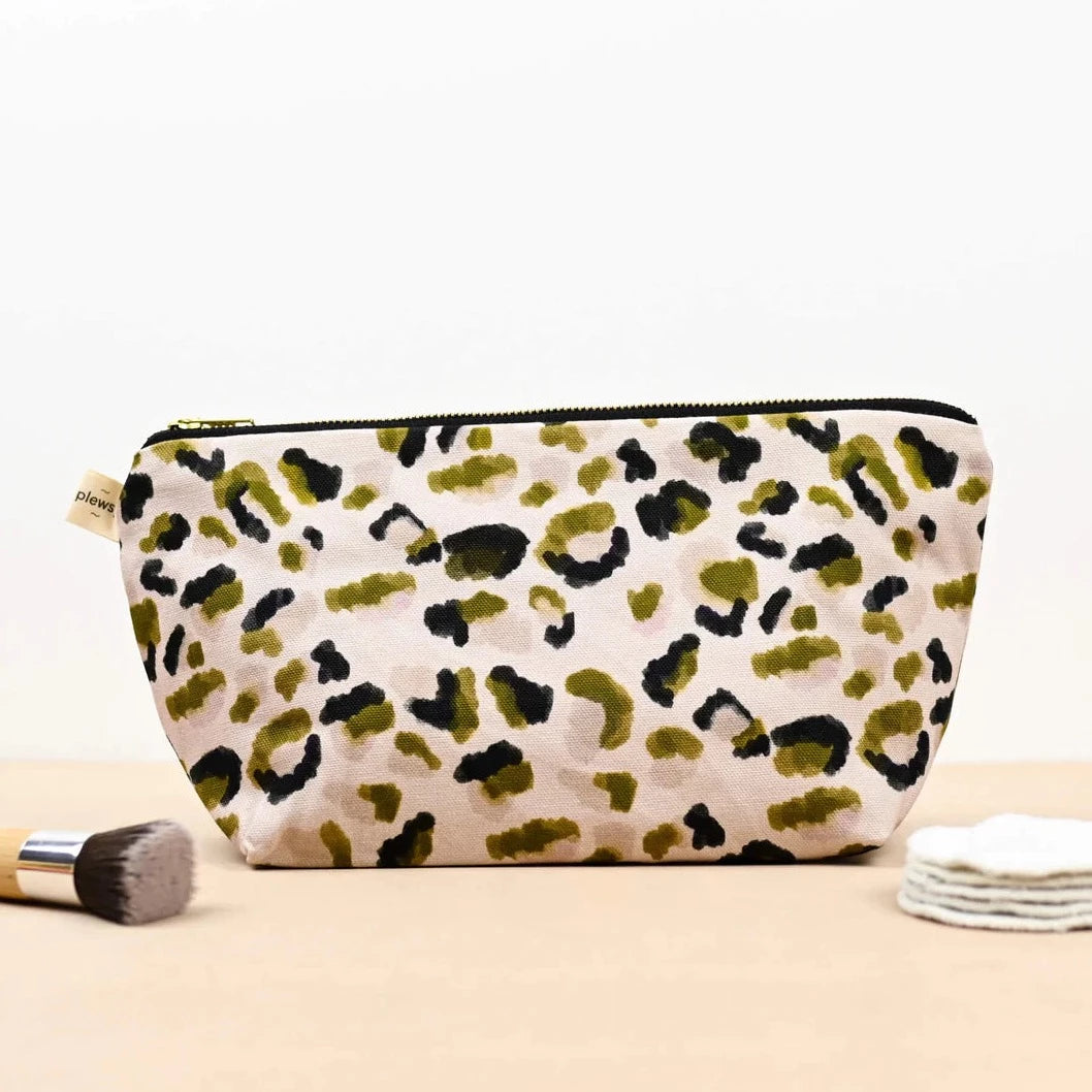 Lilac Leopard Print Bag