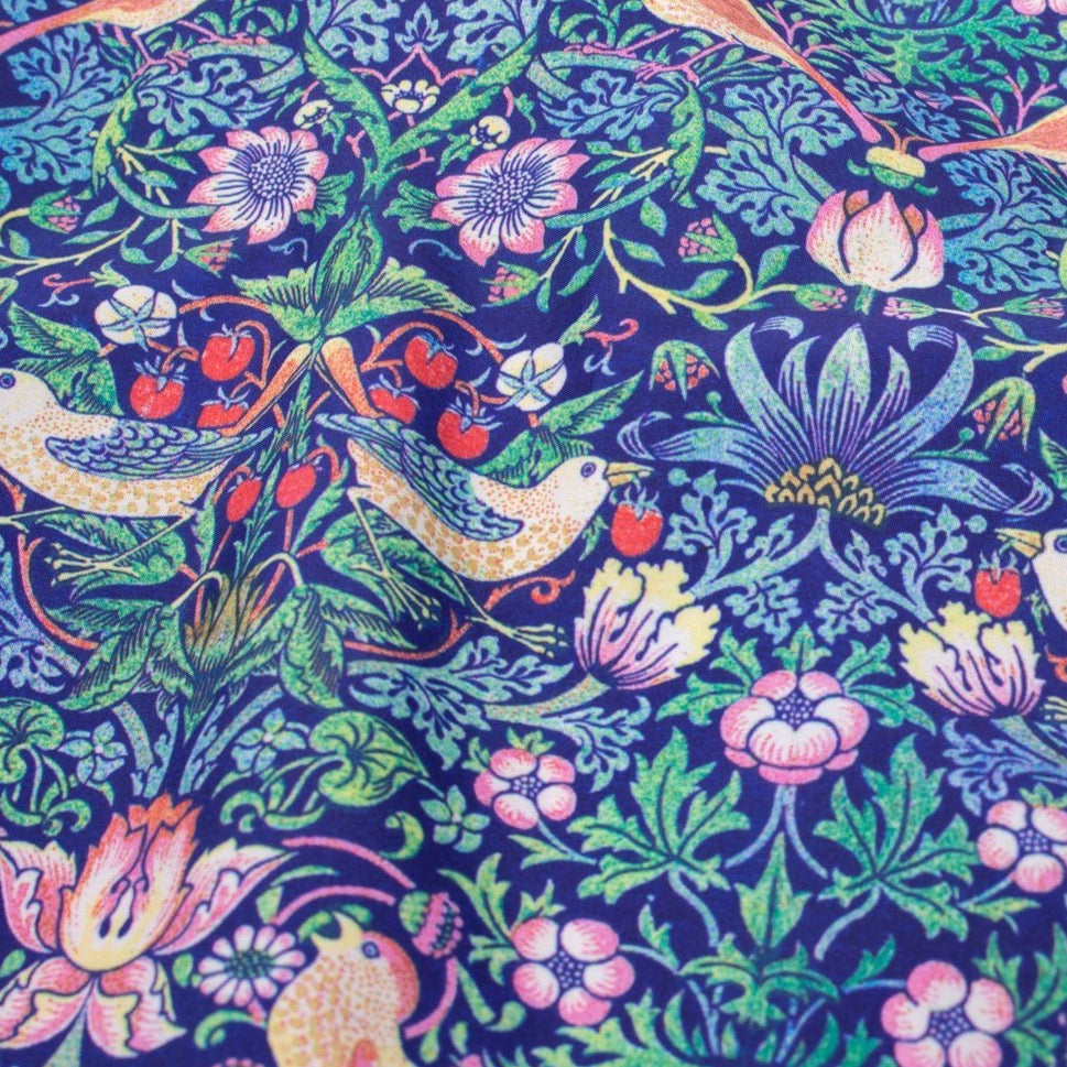 William Morris Strawberry Thief Reusable Bag - medium