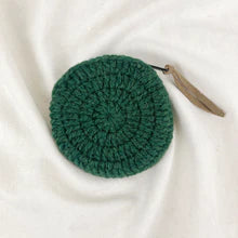 Crochet Wool Coin Purse - various colours