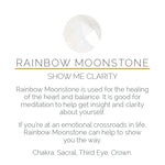 Load image into Gallery viewer, Stellar Lightning Rainbow Moonstone Gold Ring - 40% off limited time

