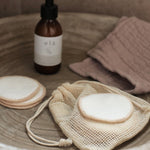 Load image into Gallery viewer, Reusable Cotton &amp; Bamboo Skincare Pads (Pack of 7)
