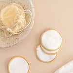 Load image into Gallery viewer, Reusable Cotton &amp; Bamboo Skincare Pads (Pack of 7)
