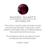 Load image into Gallery viewer, Highway Star Medium Rhodo Quartz Gold Ring
