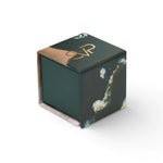 Load image into Gallery viewer, Atomic Mini Rainbow Moonstone Gold Ring
