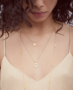 Load image into Gallery viewer, Asha Hamsa Necklace - Gold
