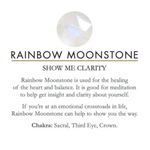 Load image into Gallery viewer, Stellar Midi Lighting Rainbow Moonstone Gold RIng
