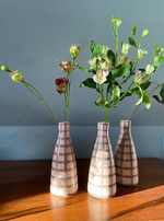 Load image into Gallery viewer, Vaisselle Boutique - &#39;Oily Baby&#39; - Grey / Nude Gingham
