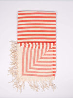 Load image into Gallery viewer, Sorrento Hammam Towel - Orange
