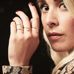 Load image into Gallery viewer, Supersonic Lightning Charm Ring - Silver
