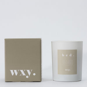 Bed - Warm Musk + Vanilla Candle (classic size)