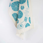 Load image into Gallery viewer, Organic Tea Towel - Wild Swimmers
