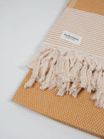 Load image into Gallery viewer, Amalfi Hammam Towel - Mustard
