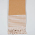 Load image into Gallery viewer, Amalfi Hammam Towel - Mustard
