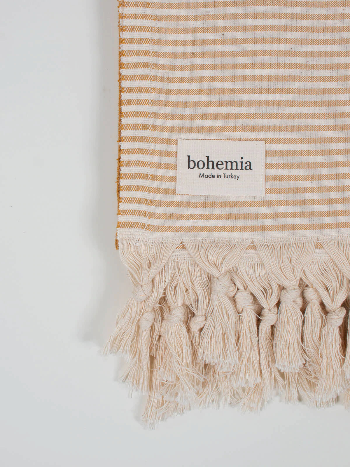 Amalfi Hammam Towel - Mustard