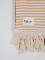 Load image into Gallery viewer, Amalfi Hammam Towel - Mustard
