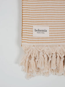 Amalfi Hammam Towel - Mustard