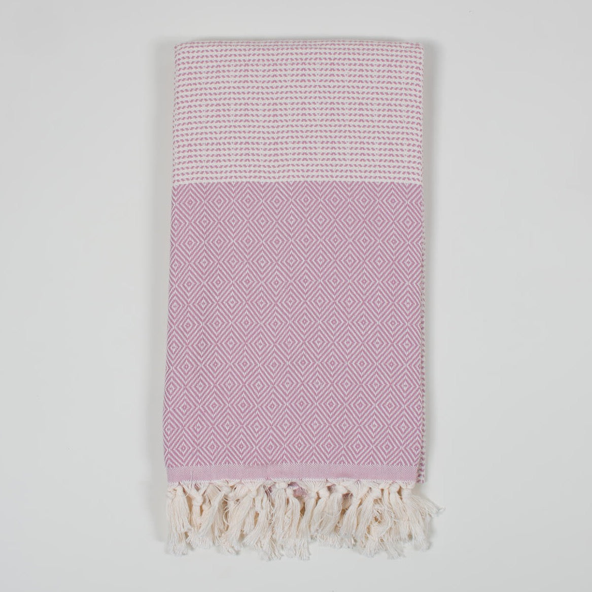 Nordic Dot Hammam Towel - Vintage Pink