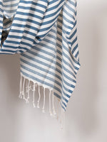 Load image into Gallery viewer, Sorrento Hammam Towel - Indigo
