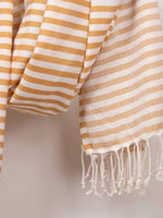 Load image into Gallery viewer, Sorrento Hammam Towel - Mustard
