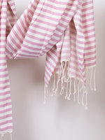 Load image into Gallery viewer, Sorrento Hammam Towel - Vintage Pink
