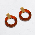 Load image into Gallery viewer, Alex Earring - Tortoiseshell
