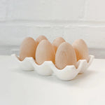 Load image into Gallery viewer, White Concrete Egg Tray
