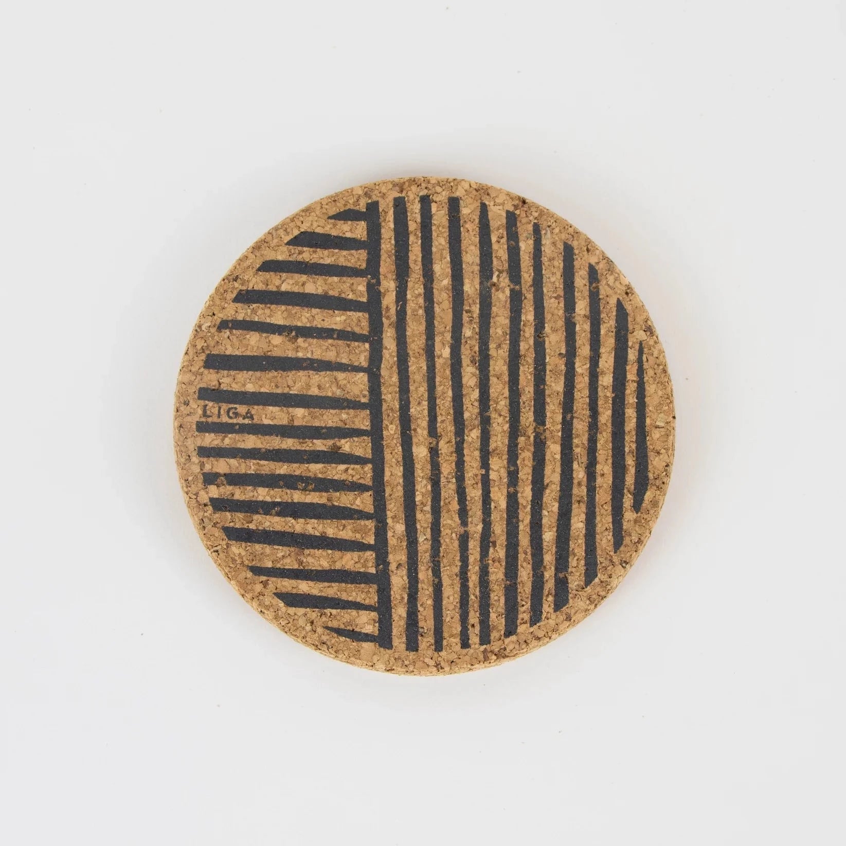 Organic Cork Coaster - Plough